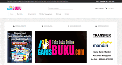 Desktop Screenshot of garisbuku.com